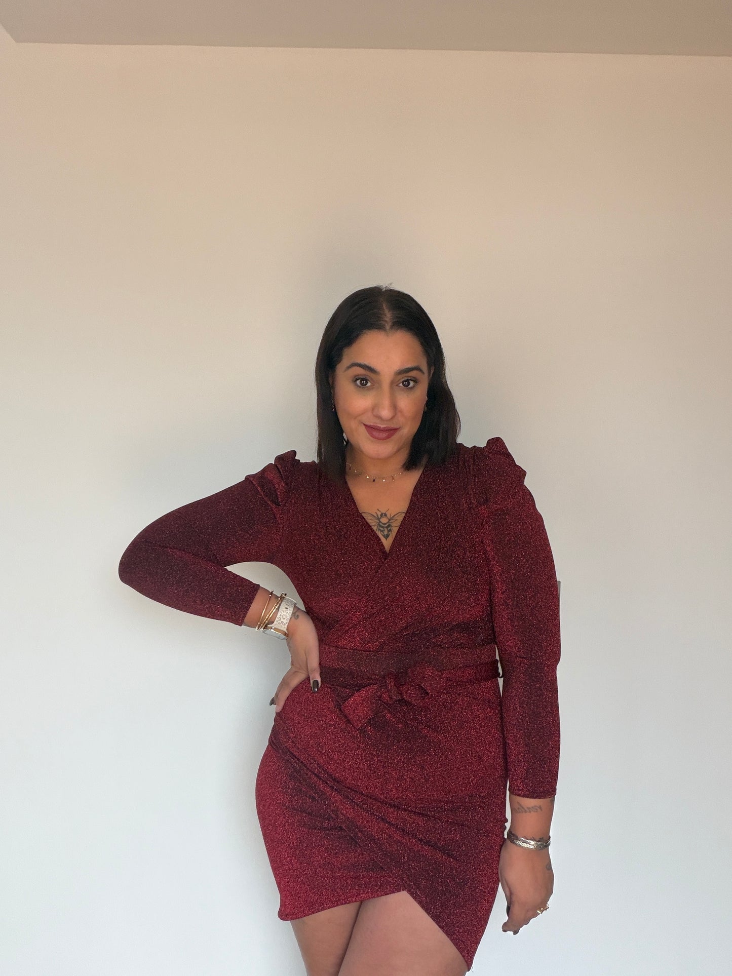 Vestido Brillo Nocturno - Elástico y Elegante (Talla Única hasta XL)