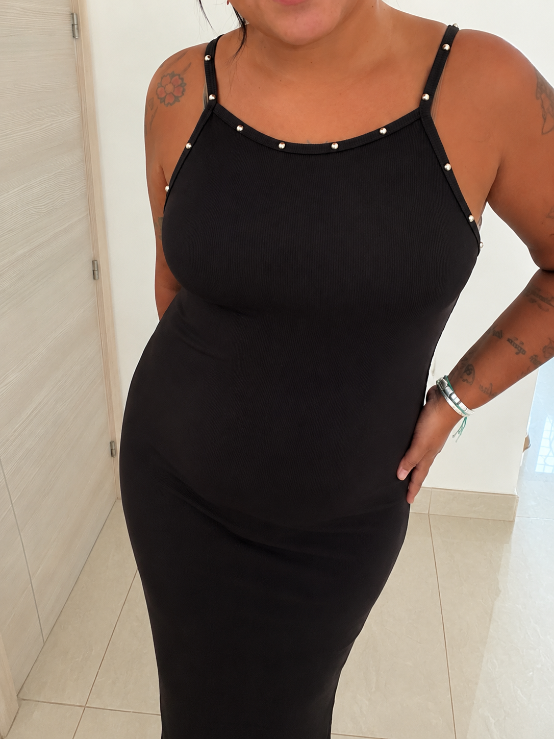 Vestido midi Rock