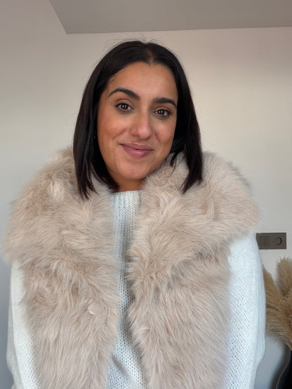 Chaleco de Pelo Suave - Elegancia y Calidez (Talla Única)