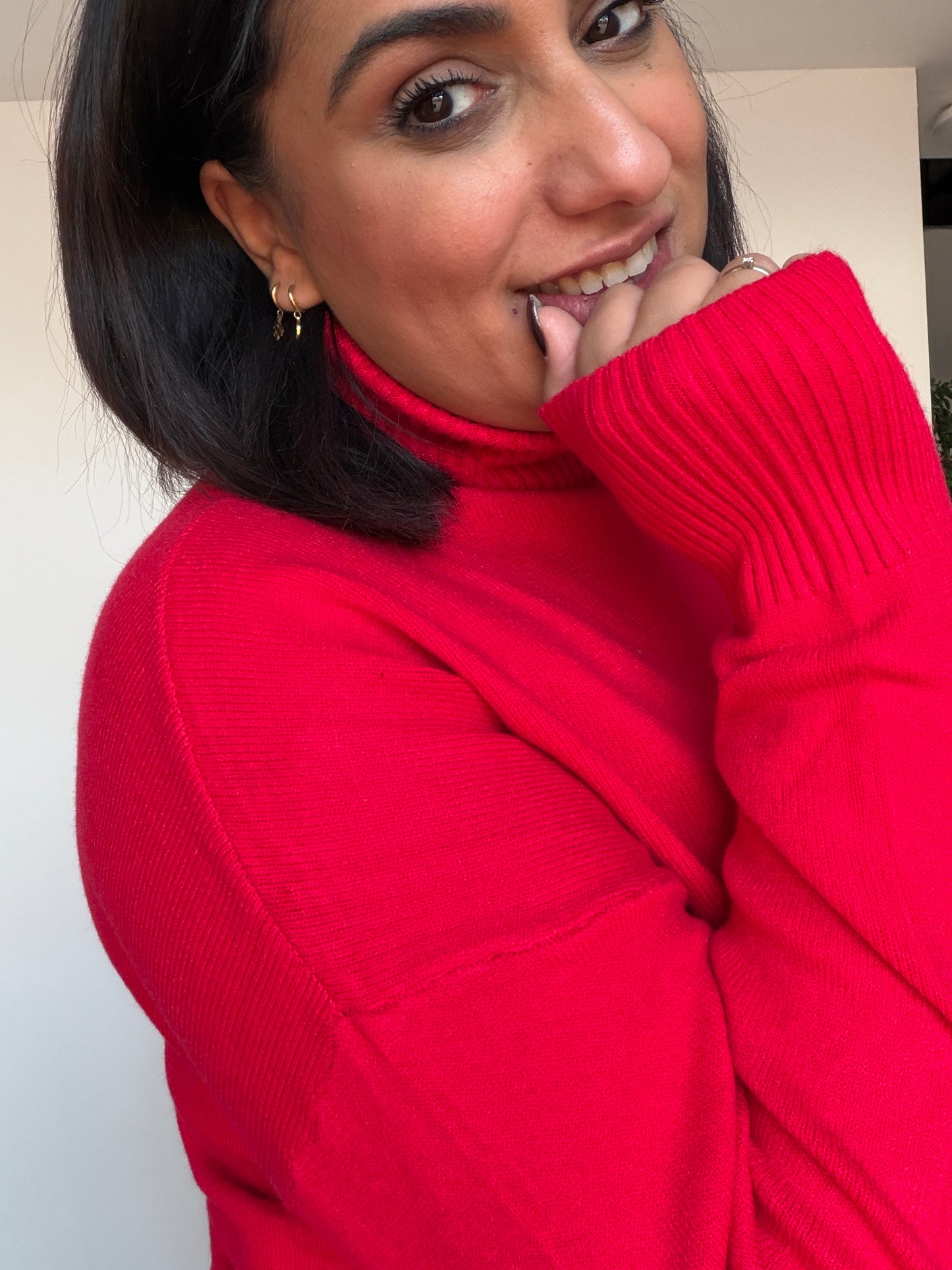 Jersey Punto Fino Oversize - Confort Total (Talla Única hasta 48)