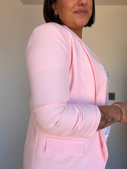 Blazer manga fruncida