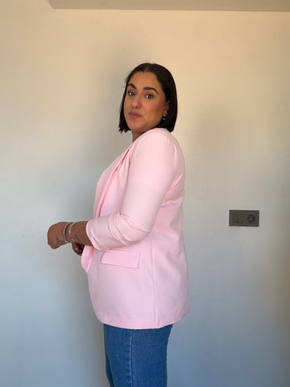 Blazer manga fruncida