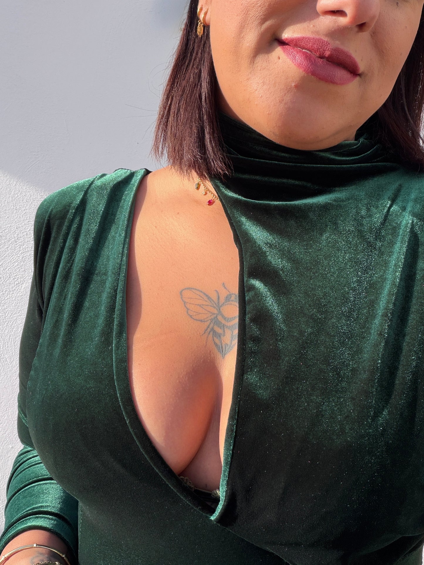 Vestido Roma de Punto Fluido - Vestido Básico Versátil (Talla Única)