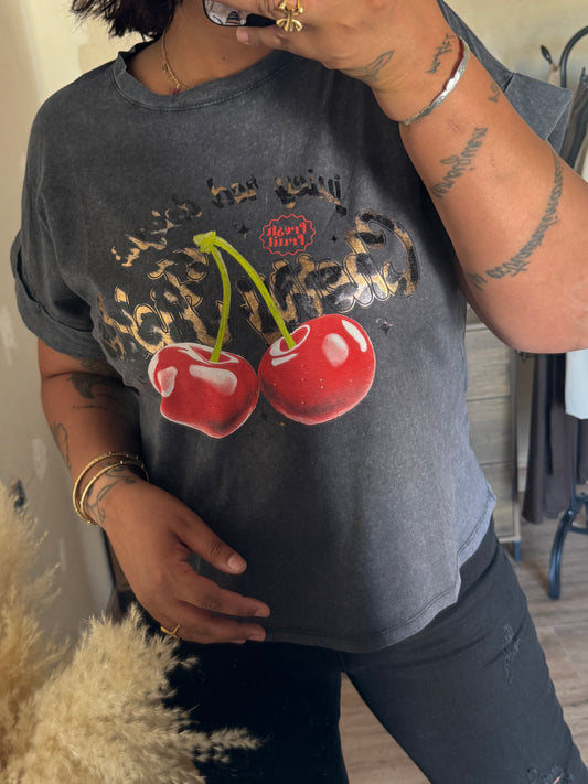 Camiseta cerezas
