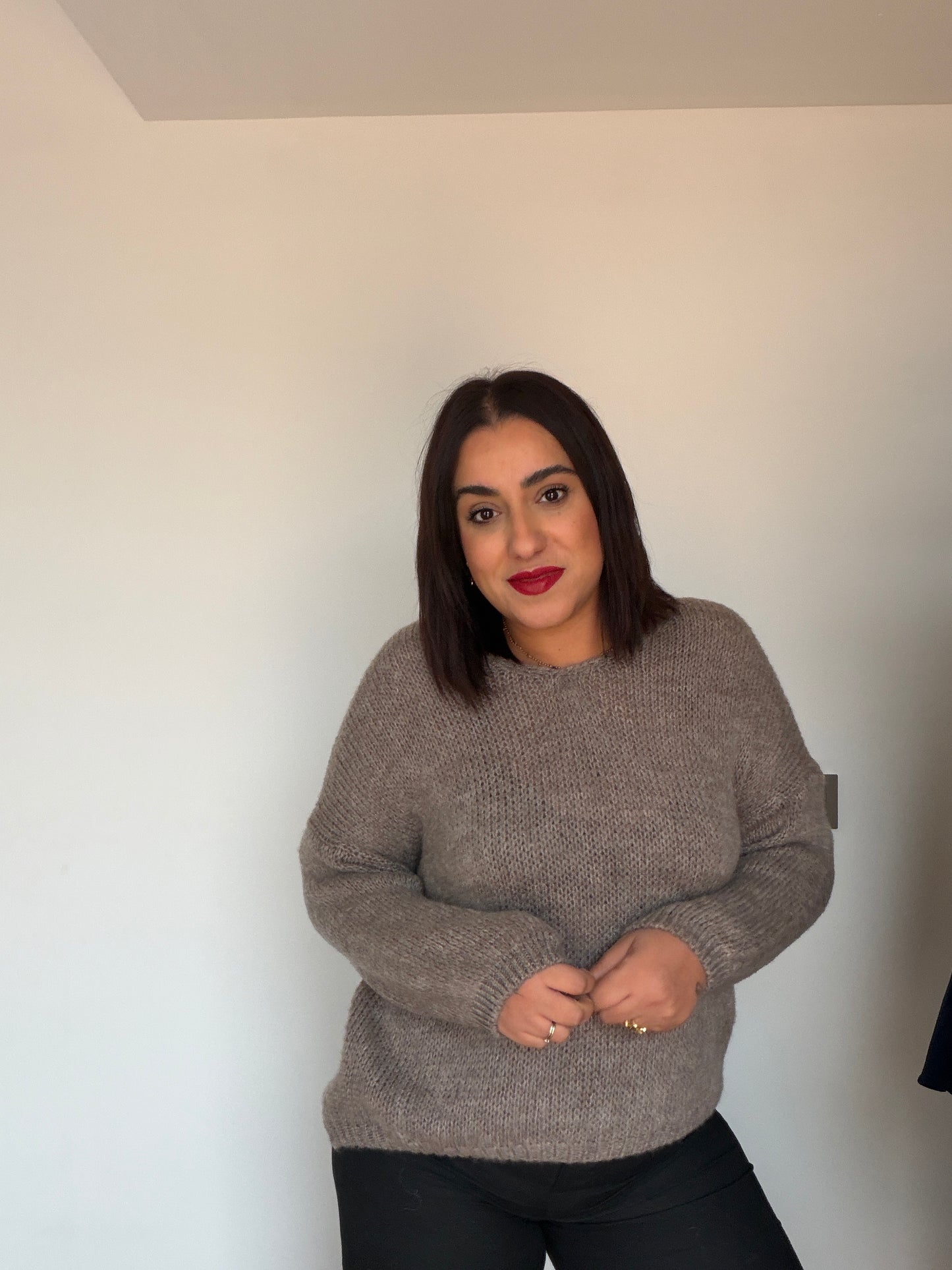 Jersey Roma con Lana y Cuello a Juego - Calidez Premium