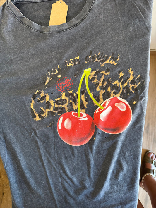 Camiseta cerezas