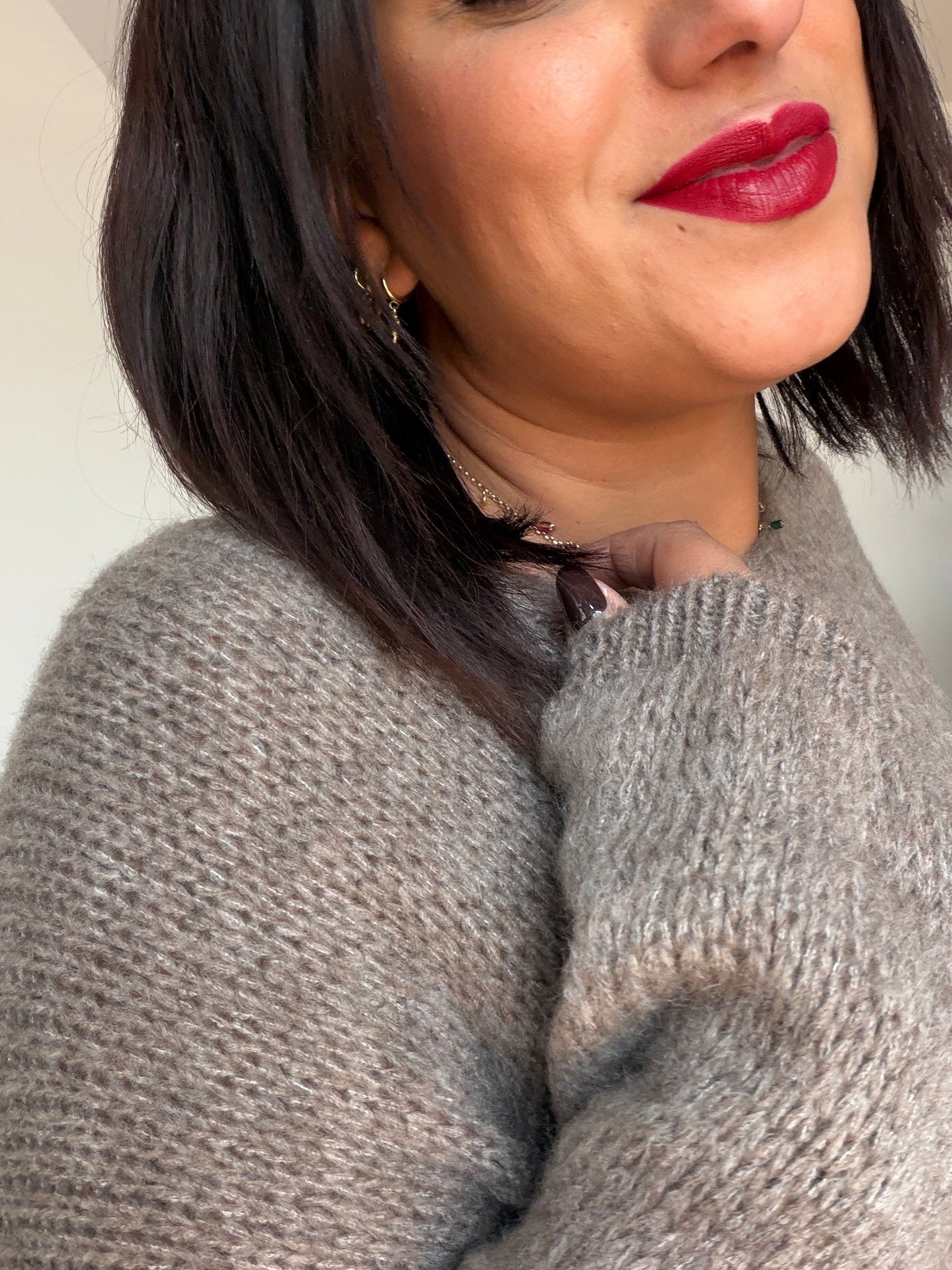 Jersey Roma con Lana y Cuello a Juego - Calidez Premium