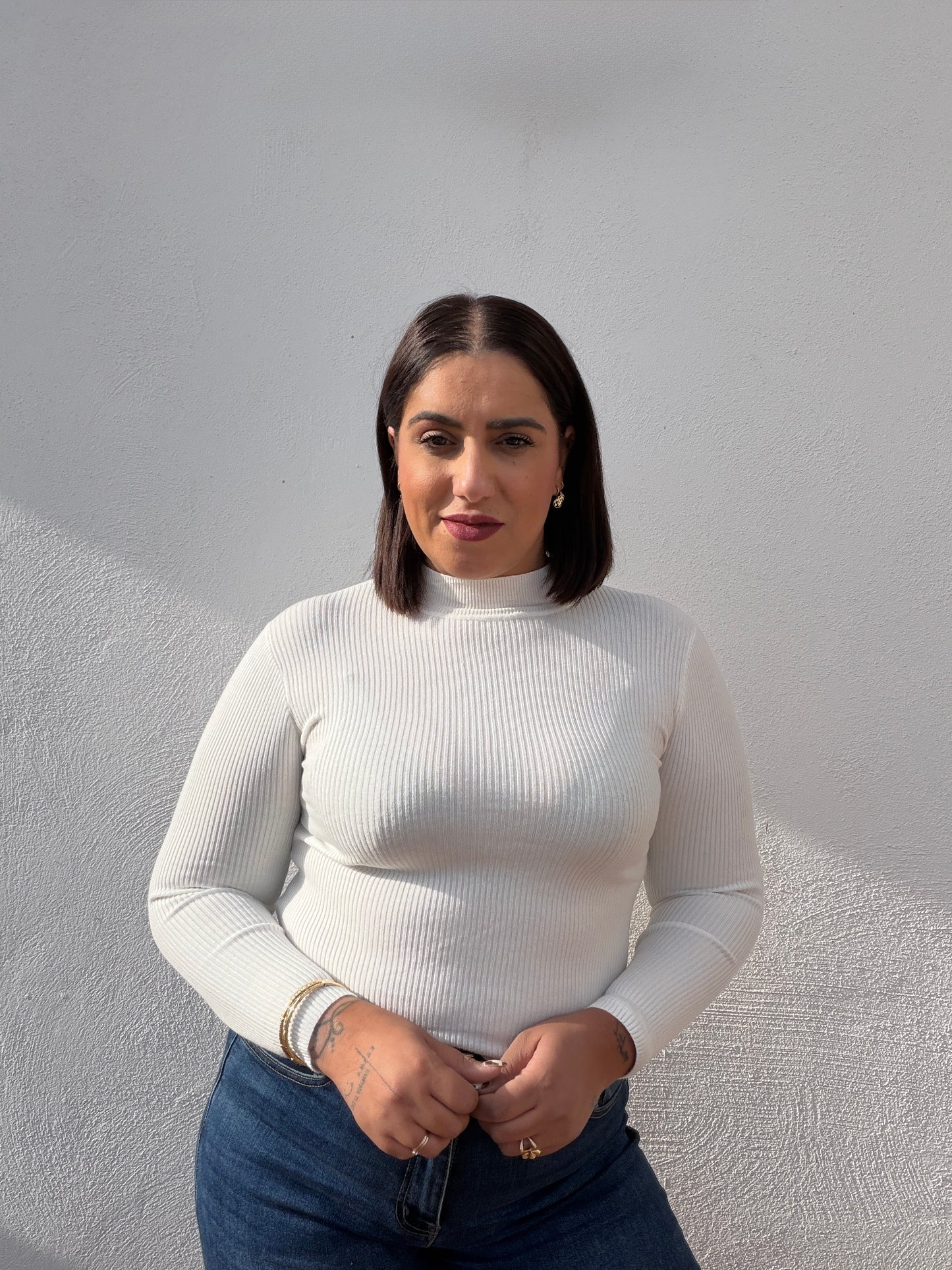 Jersey Básico Canalé - Elástico y Suave (Talla Única hasta XL)