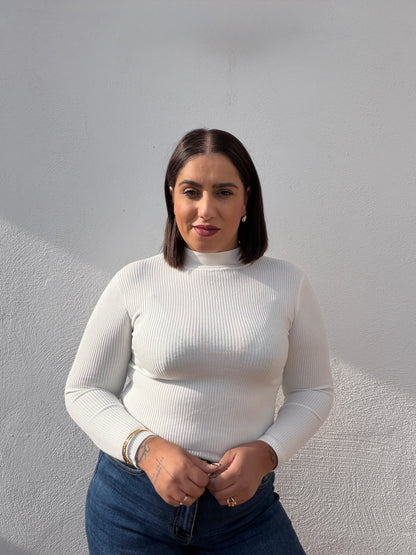 Jersey Básico Canalé - Elástico y Suave (Talla Única hasta XL)