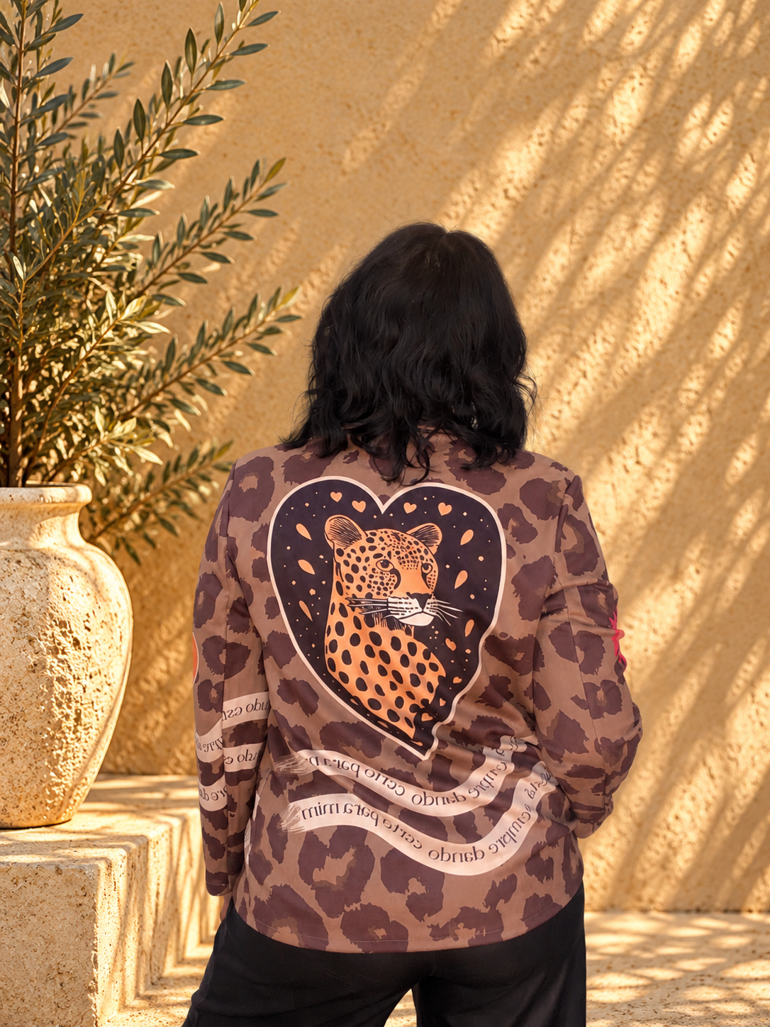 Blazer antelina Safari