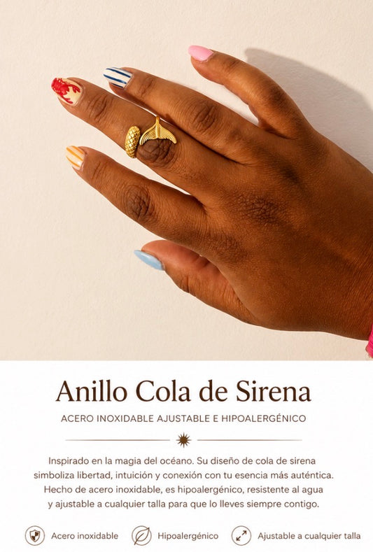 Anillo Cola de sirena