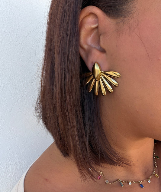 Pendientes Aura Dorada