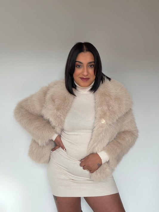 Vestido de Punto Fino - Elegancia Minimalista (Talla Única)