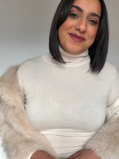 Vestido de Punto Fino - Elegancia Minimalista (Talla Única)