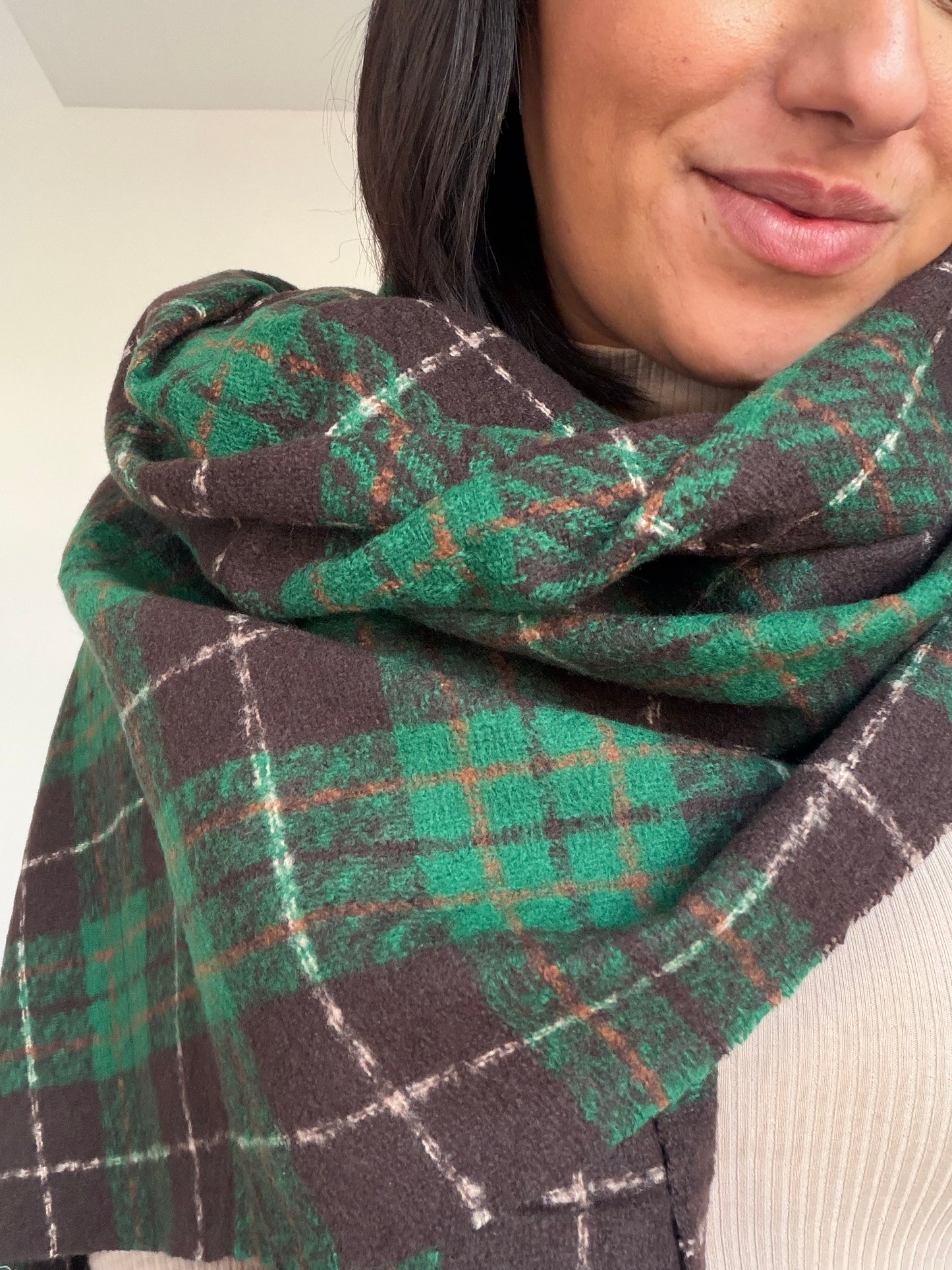 Bufanda de Cuadros Soft - Tacto Algodón y Estilo British