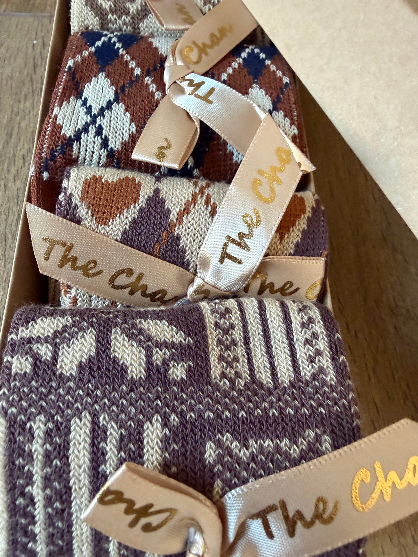 Pack de Calcetines Divertidos - Suaves y Elásticos (Diseños Oso y Navidad)