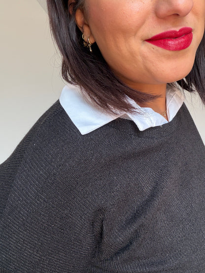 Jersey de Punto Jaspeado - Tacto Suave y Flexible (Talla Única 36-44)