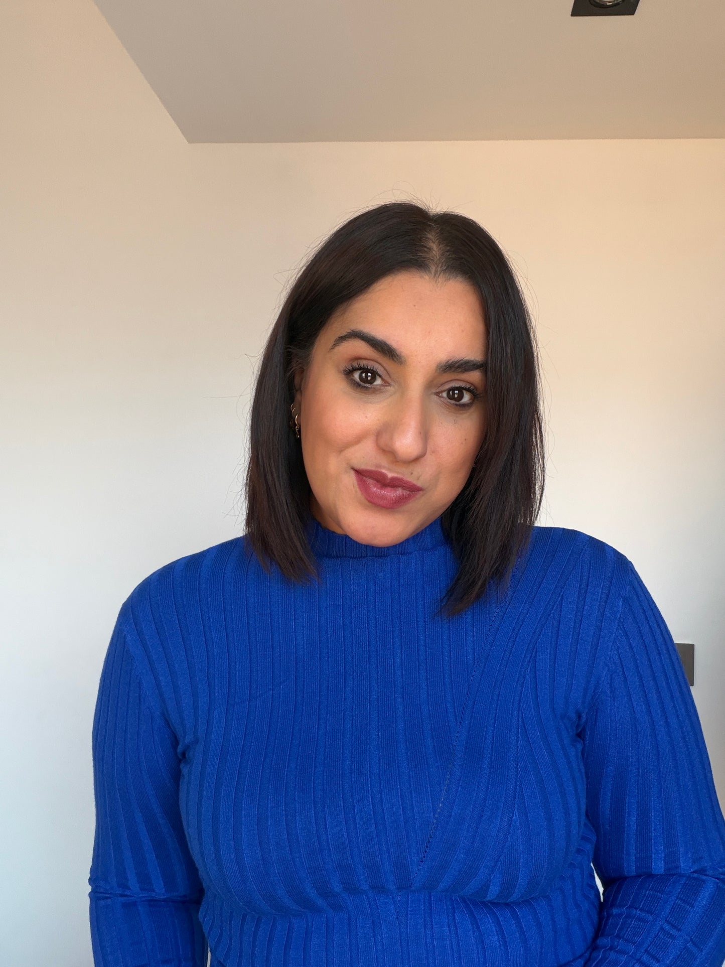 Camiseta Canalé de Punto - Básica Elástica y Suave (Talla Única)