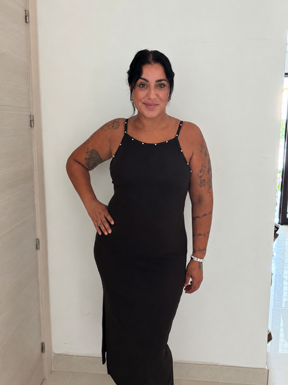 Vestido midi Rock