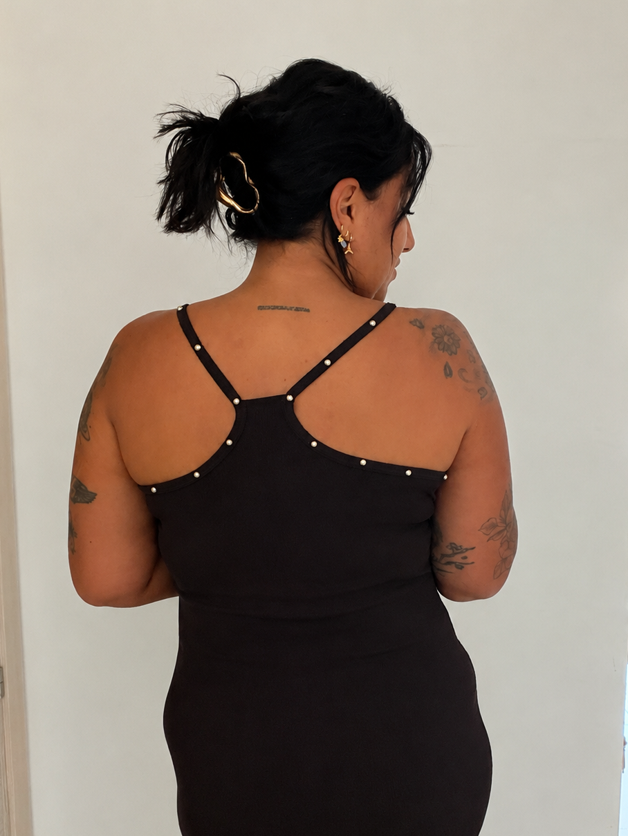Vestido midi Rock