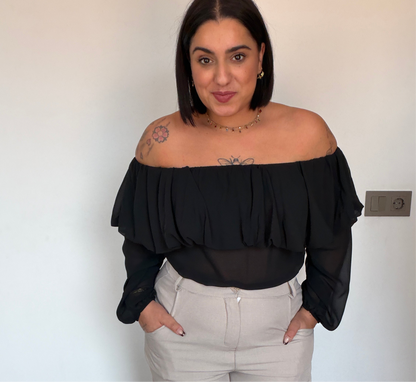 blusa-romantic-gasa-negro-coquette-meknes-store