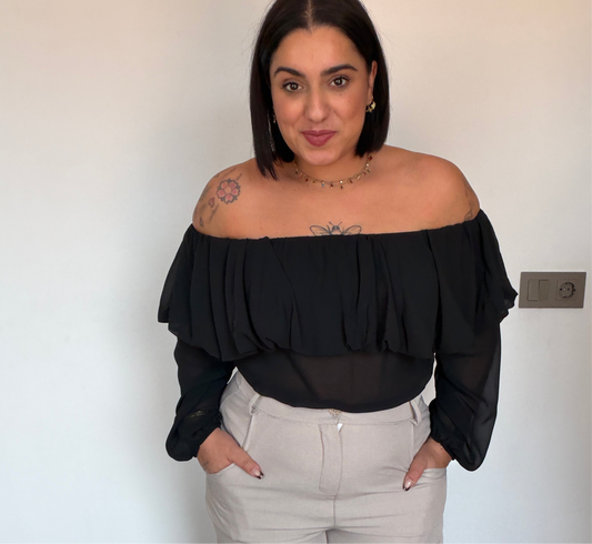blusa-romantic-gasa-negro-coquette-meknes-store