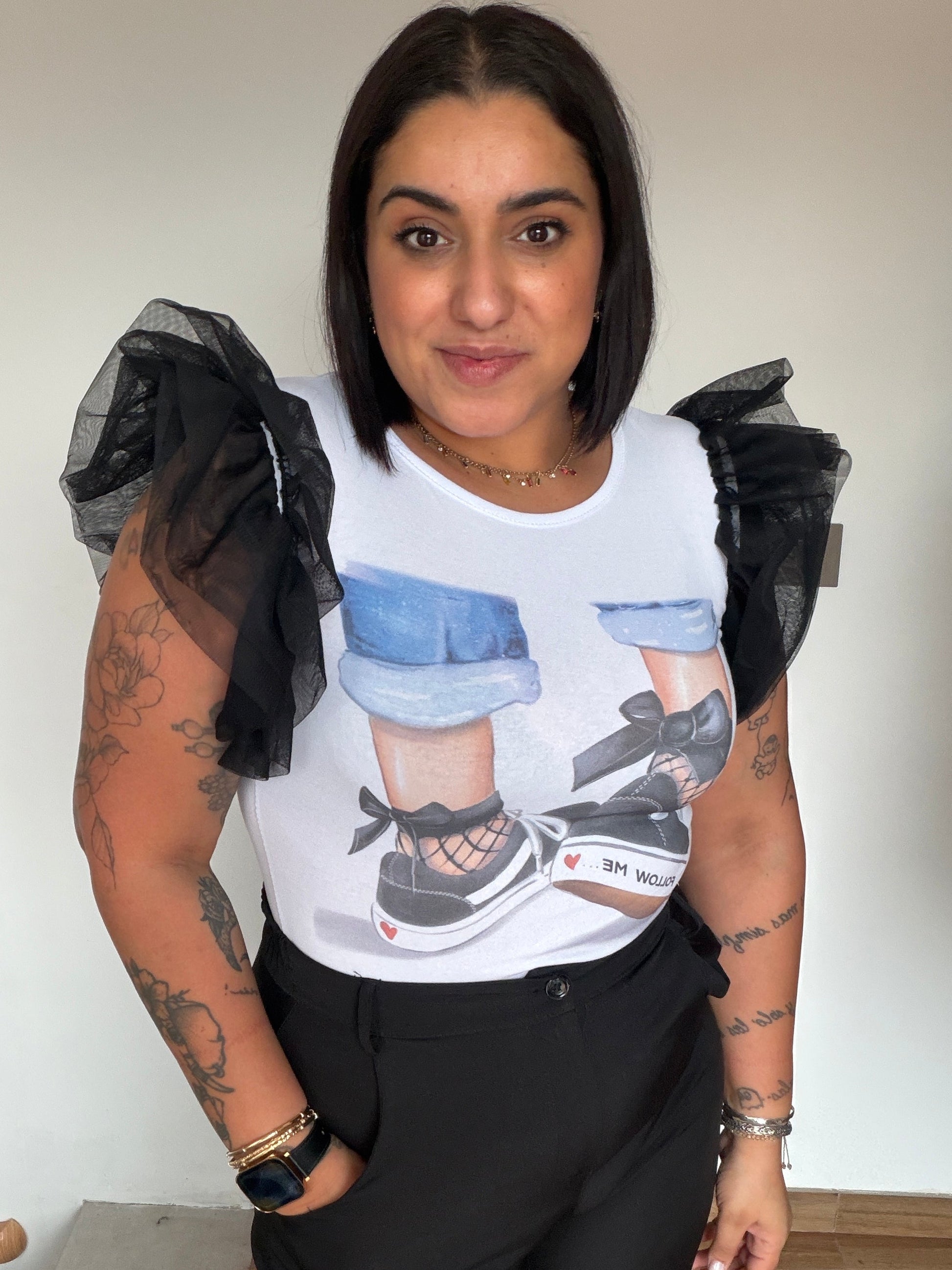 camiseta-manga-abullonada-tul-rosa-palo-primavera