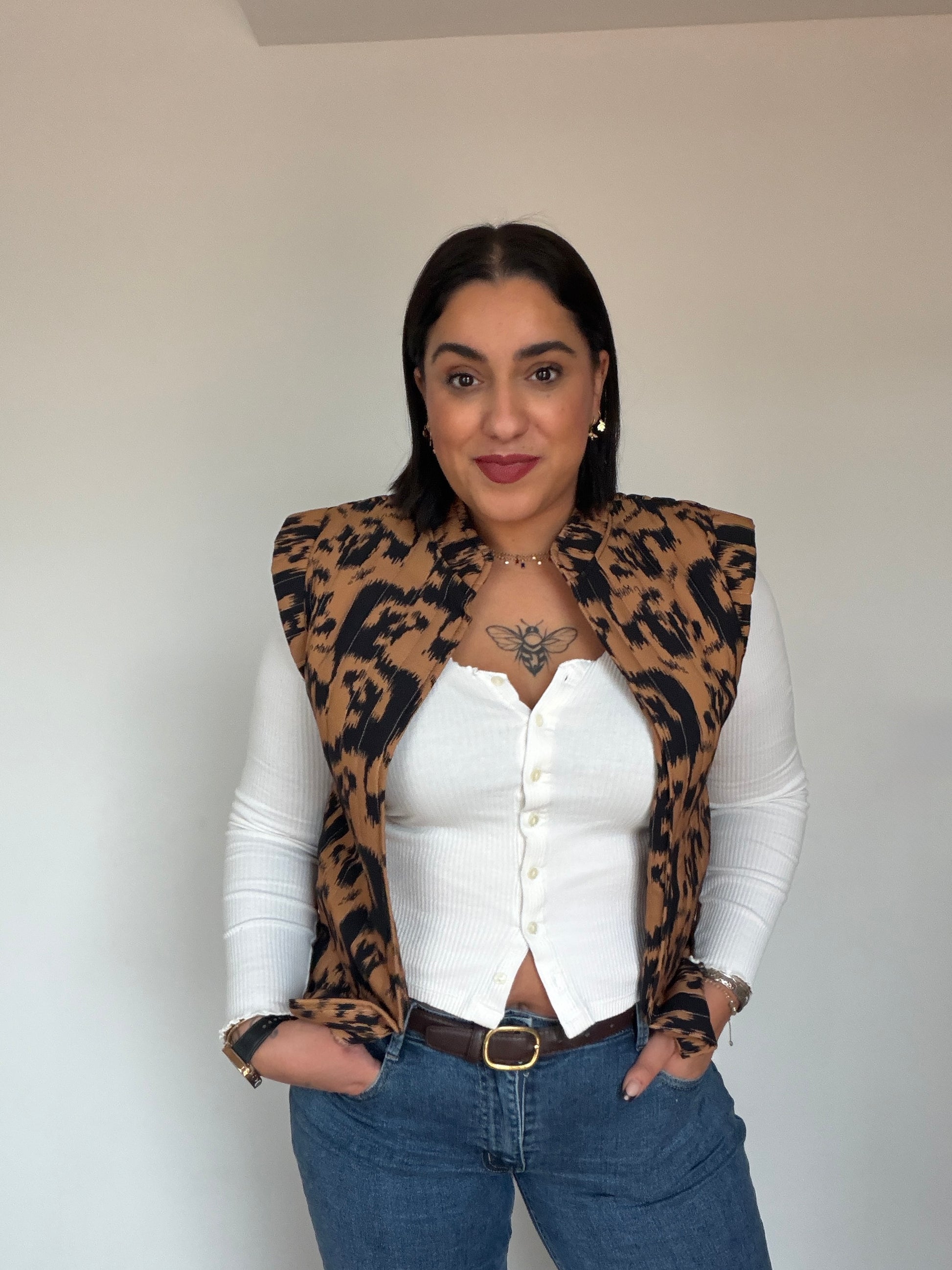 chaleco-safari-acolchado-estampado-etnico-meknes-store