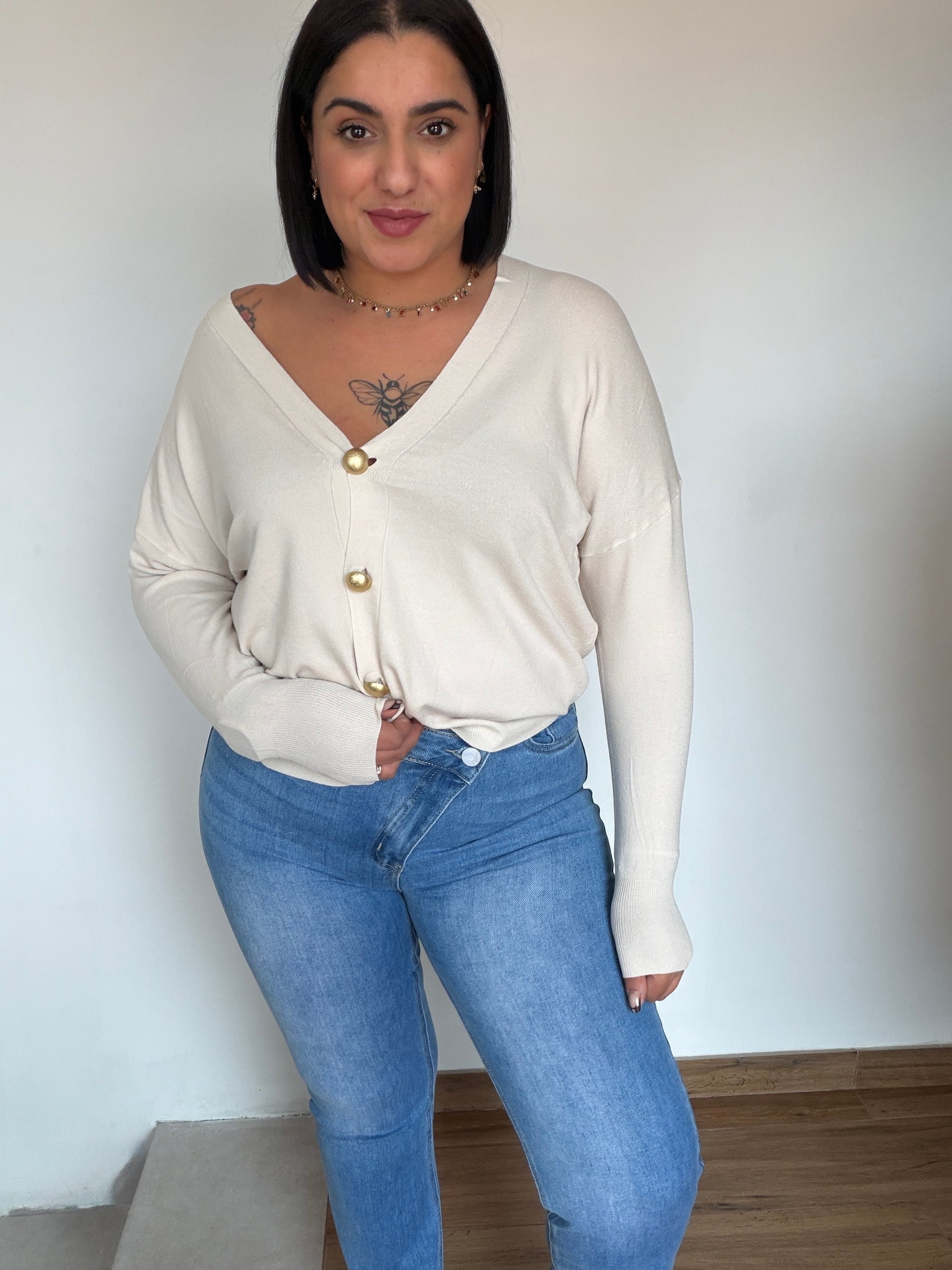 chaqueta-punto-mujer-blancol-baby-estilo-oversize-primavera