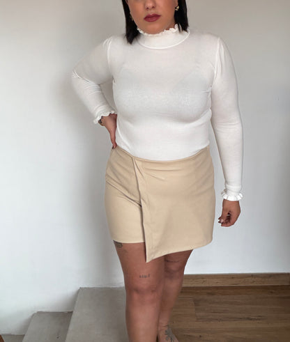 falda-pantalon-polipiel-beige-efecto-cuero-meknes-store